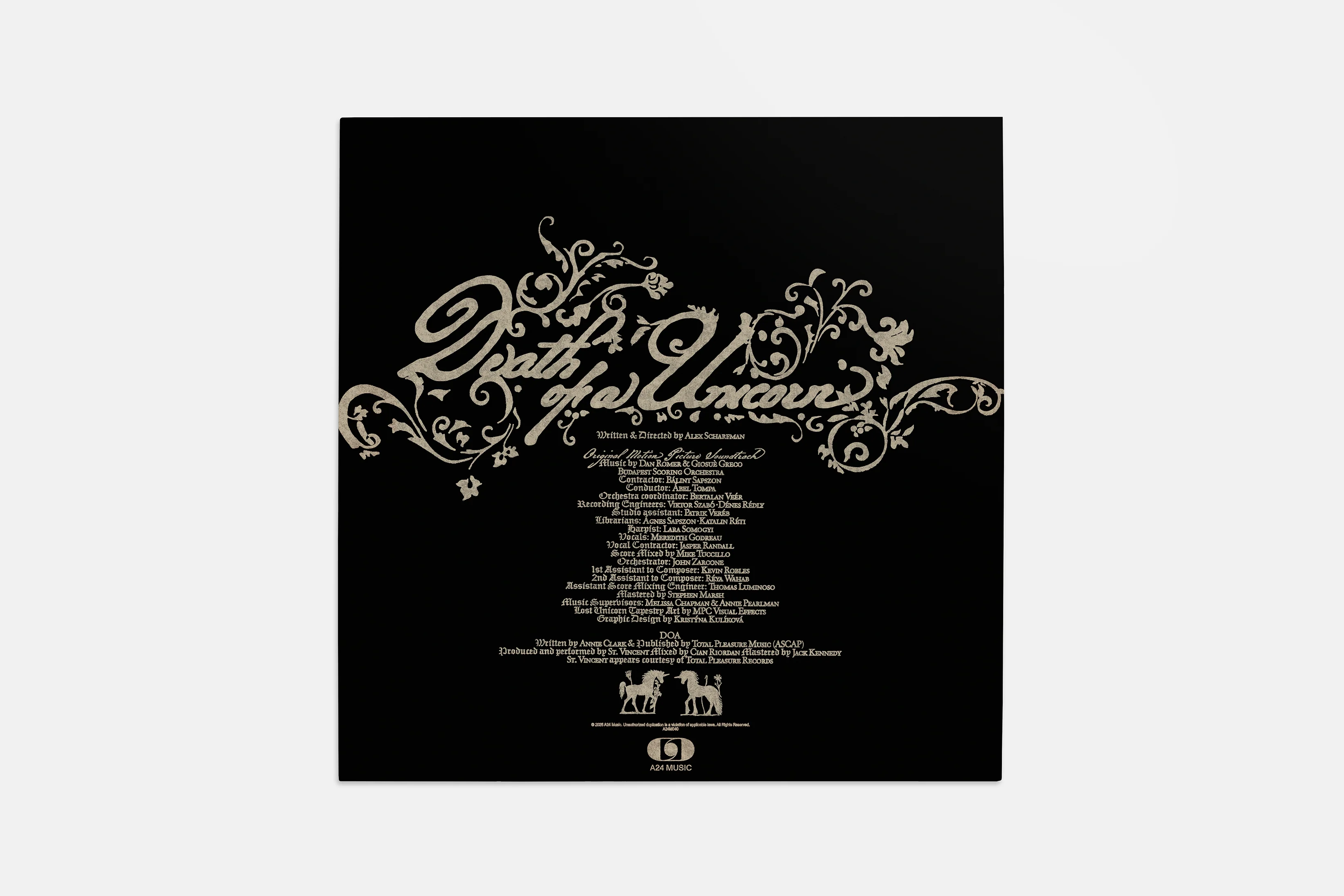 Death of a Unicorn Original Motion Picture Soundtrack - Image 2