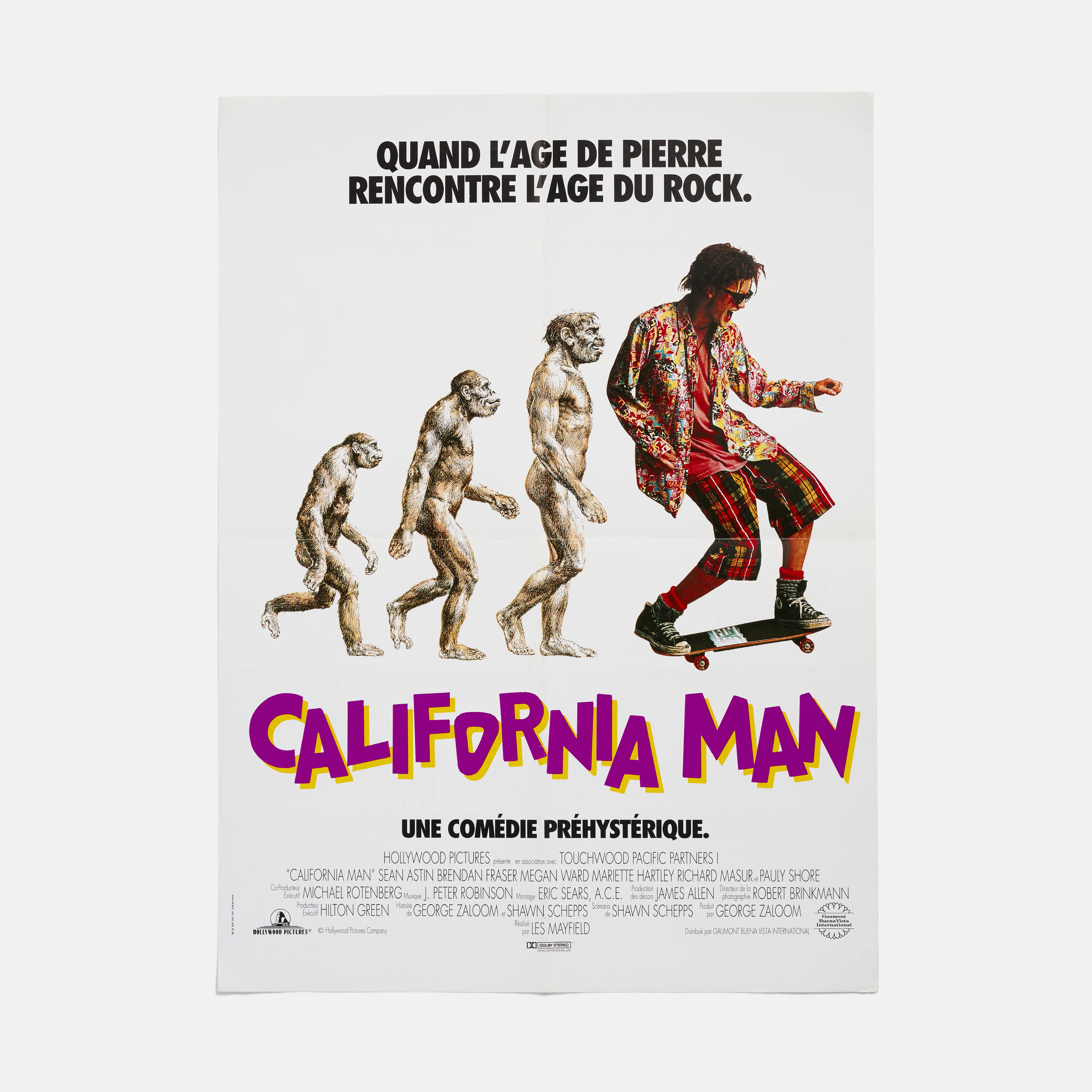 Encino Man French Poster