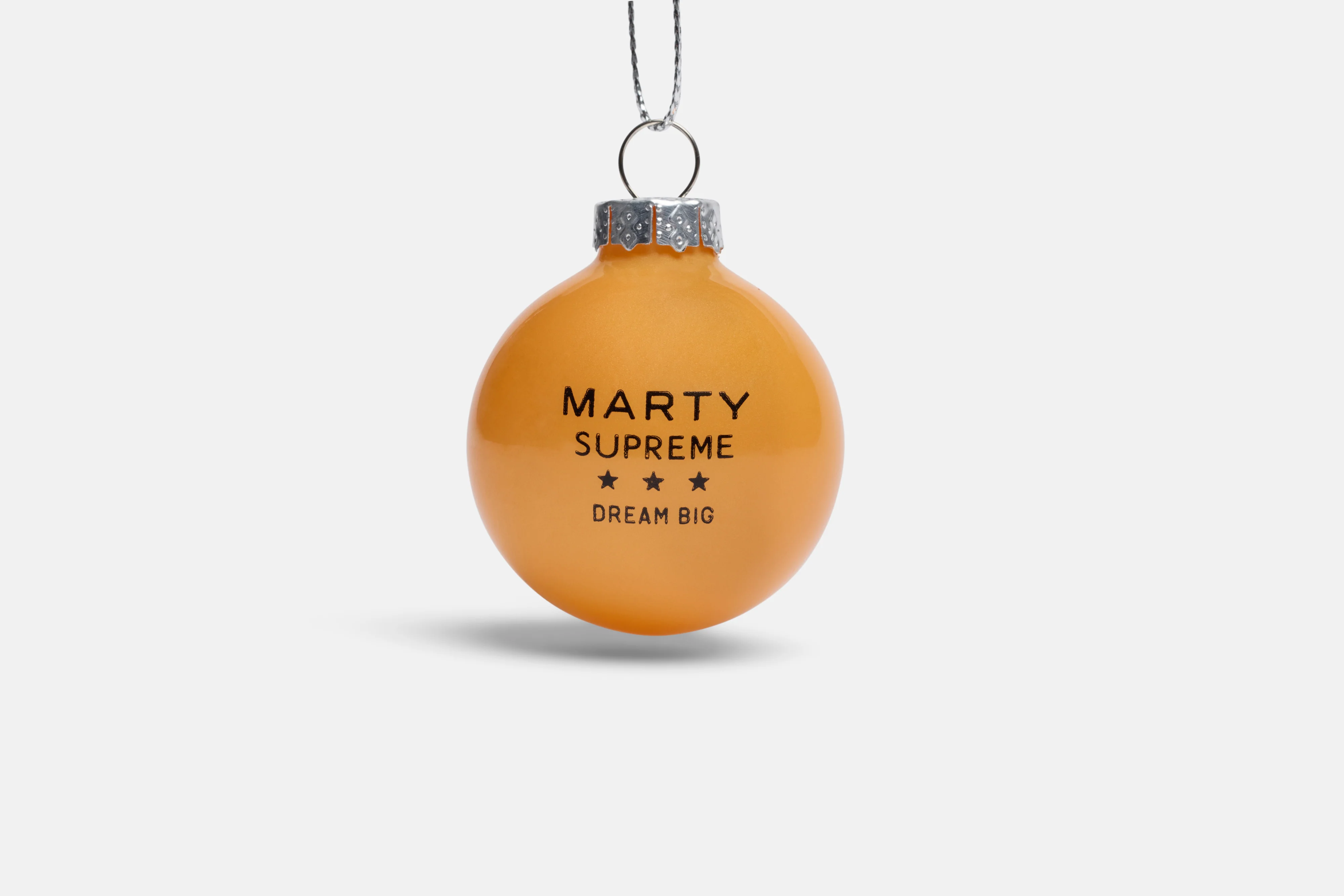 Marty Supreme Orange Ball Ornament - Image 2