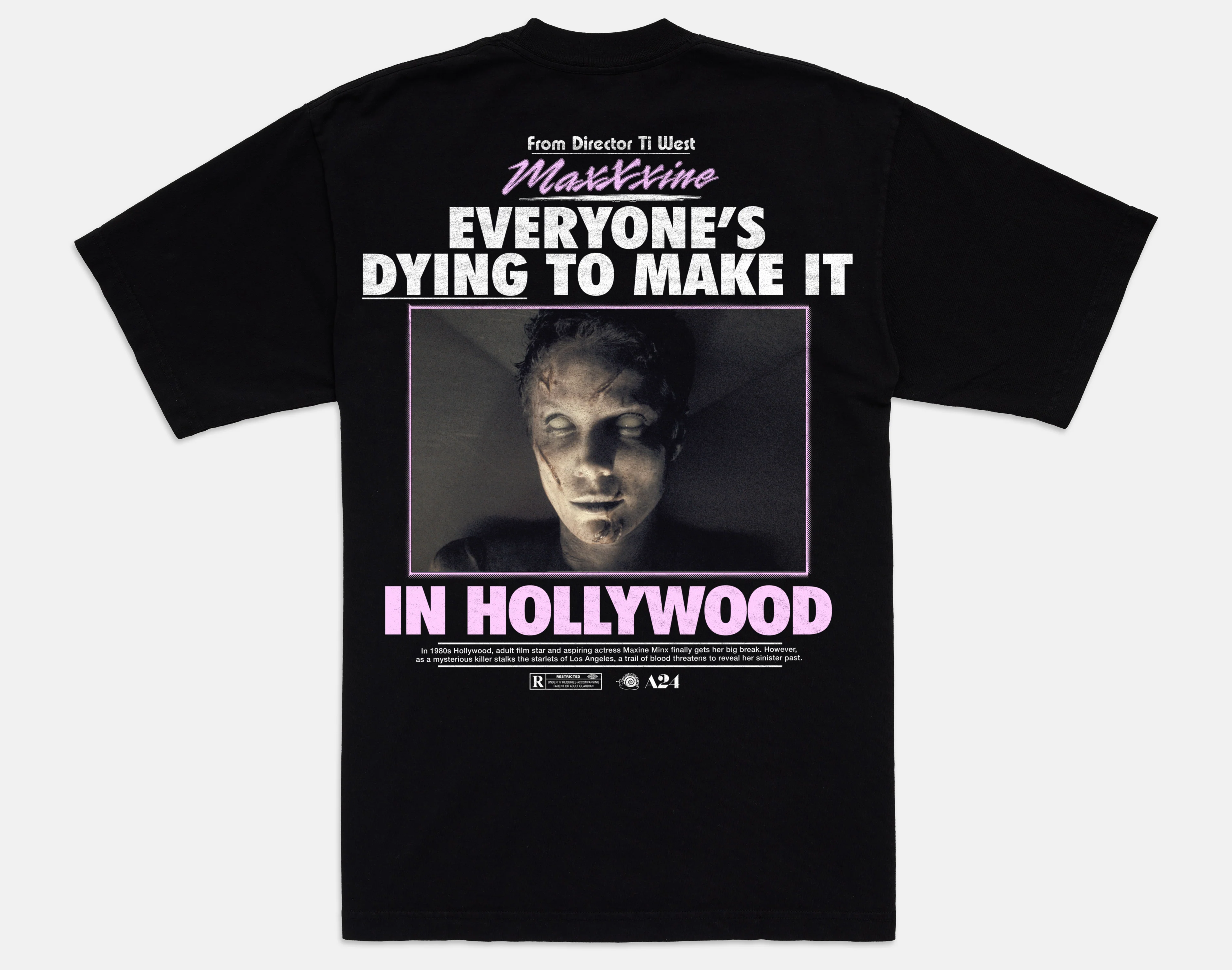 Online Ceramics x MaXXXine Headshot Tee - Image 2