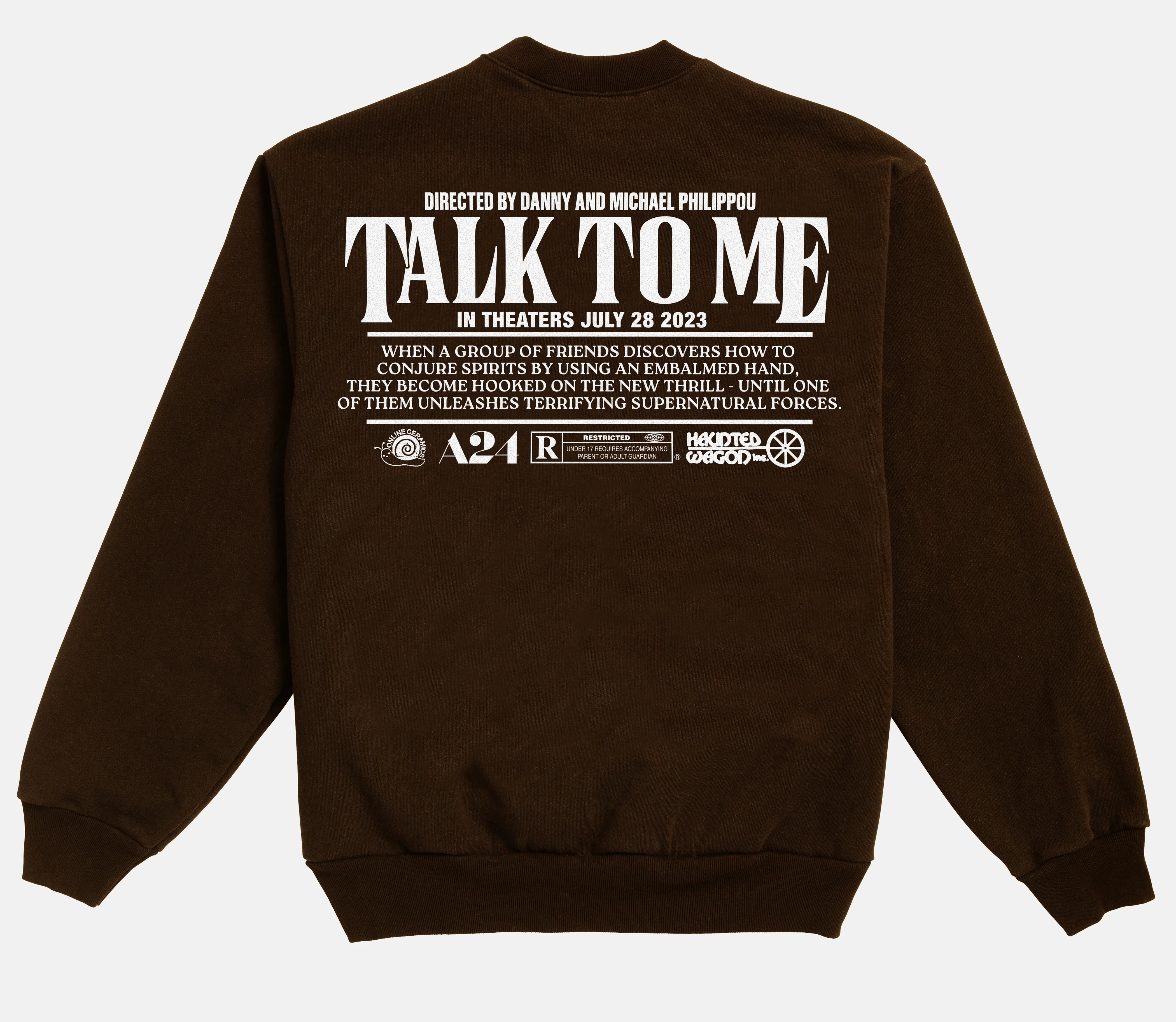 Online Ceramics x Talk To Me Demonic Nightmare Crewneck - Image 2