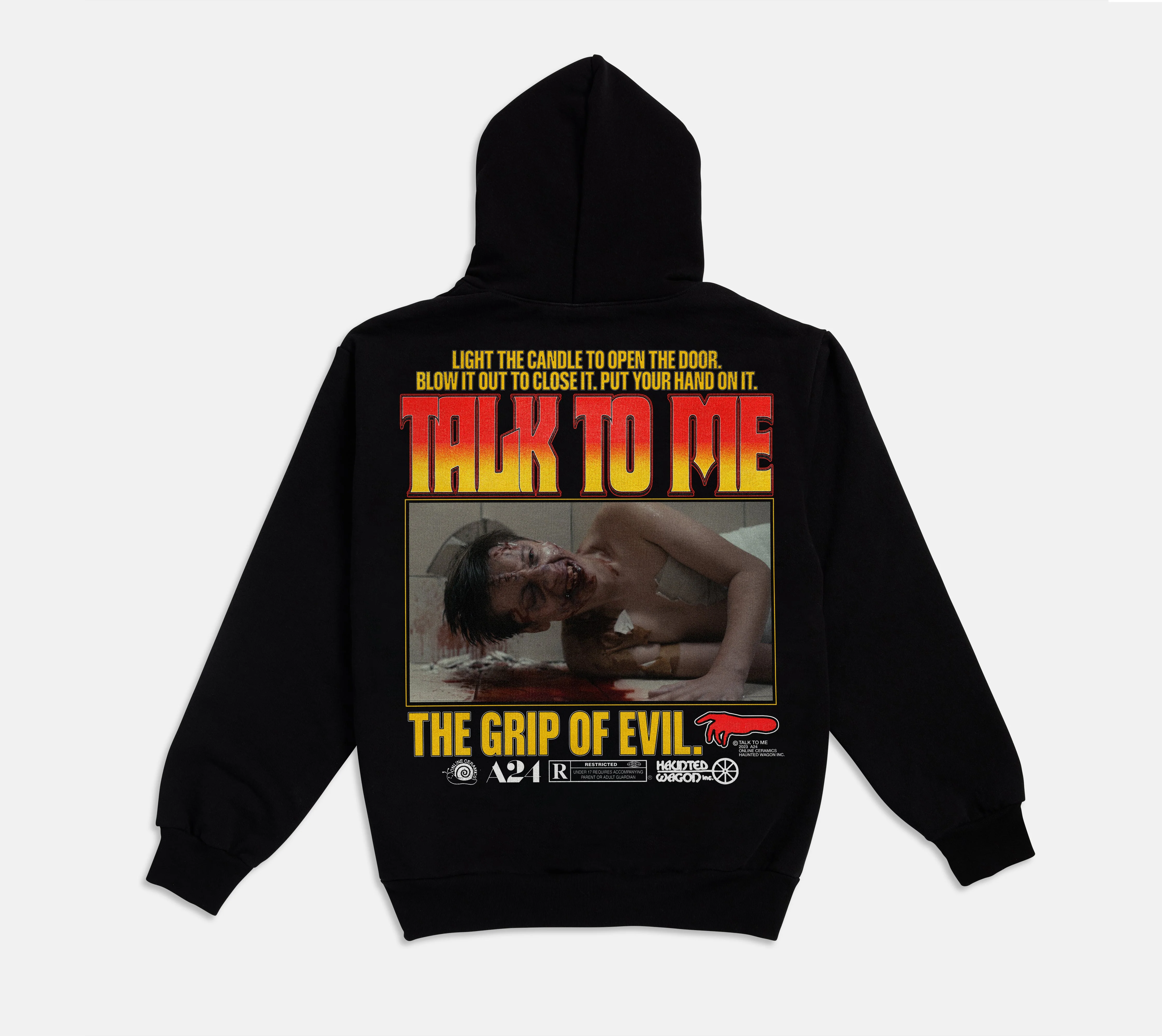 Online Ceramics x Talk To Me Grip Of Evil Hoodie - Image 2
