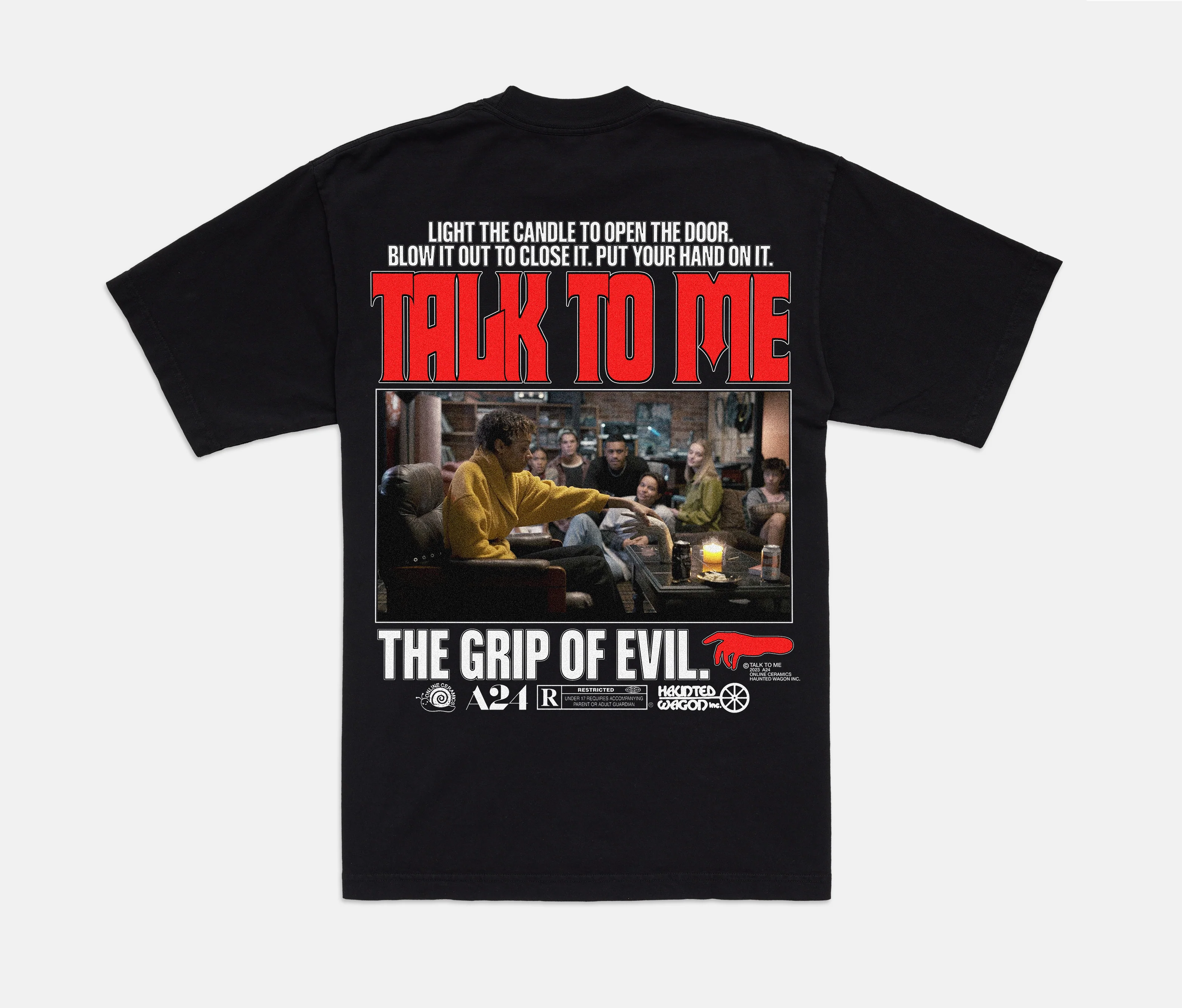 Online Ceramics x Talk To Me Grip Of Evil Tee - Image 2