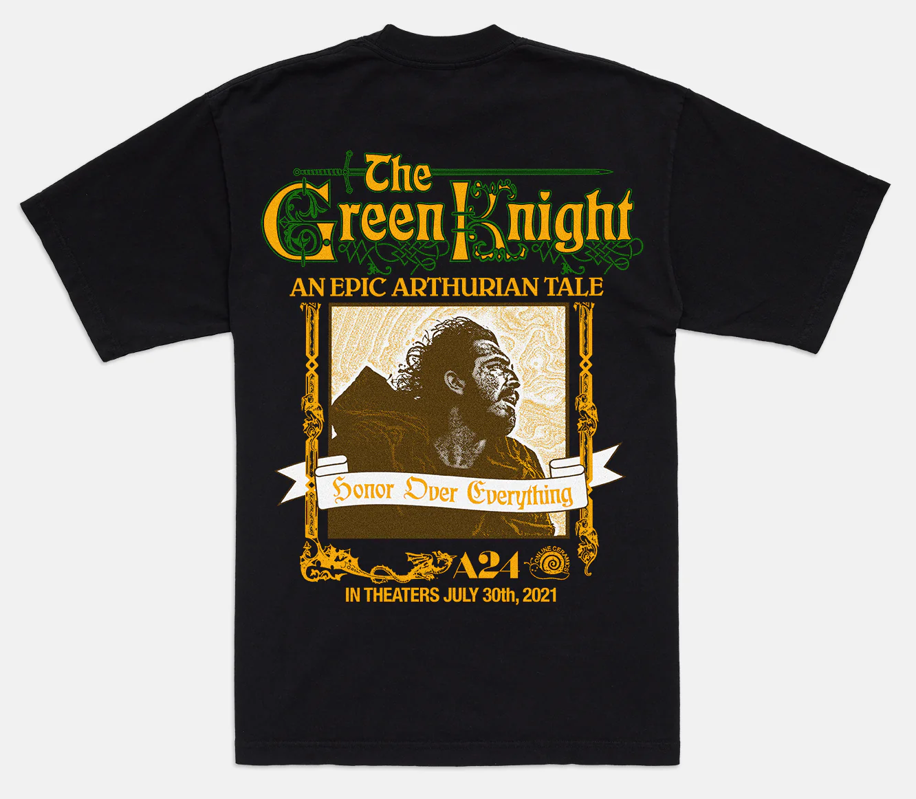 Online Ceramics x The Green Knight Death Tee - Image 2