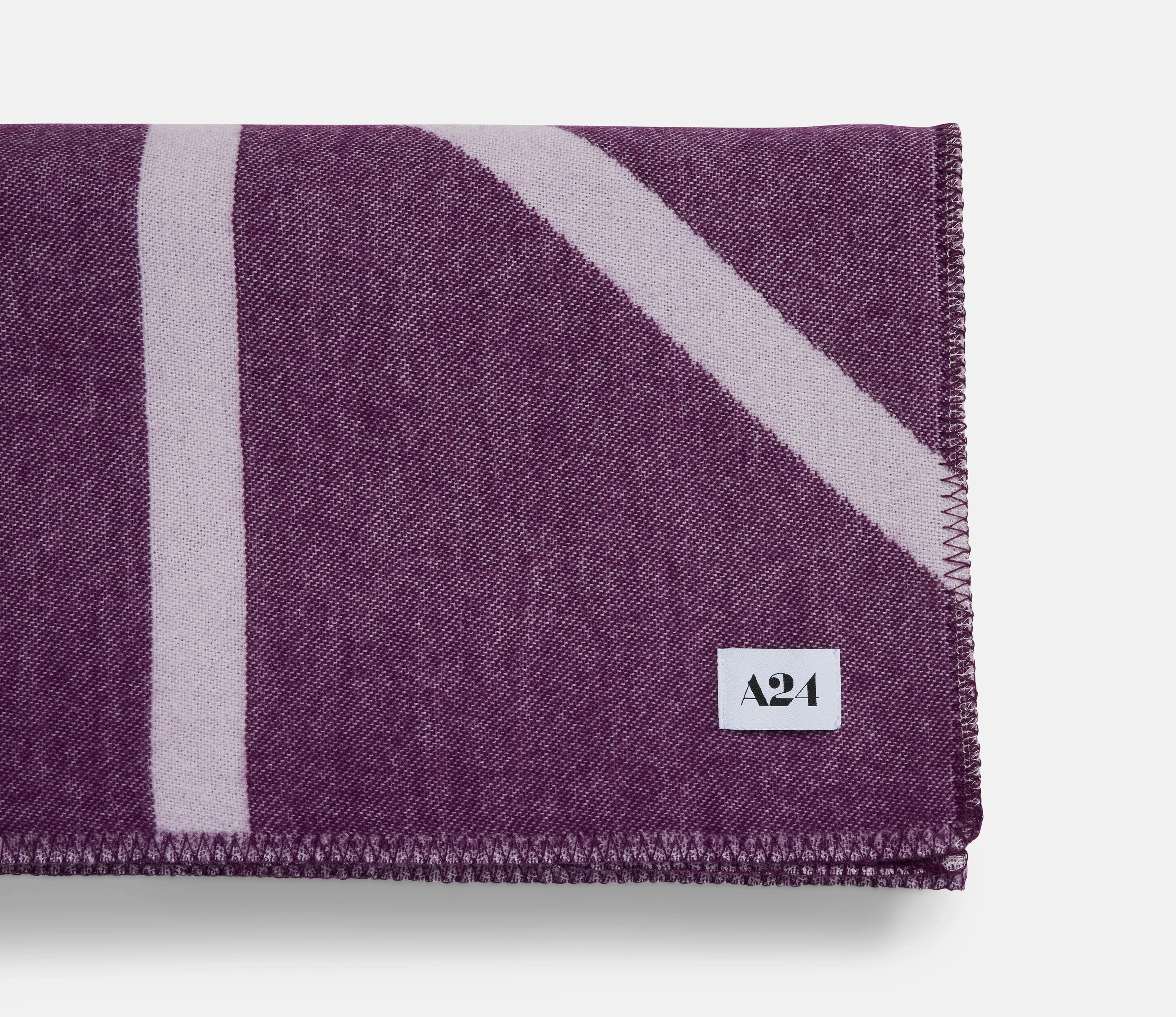 Purple Logo Scramble Blanket - Image 3