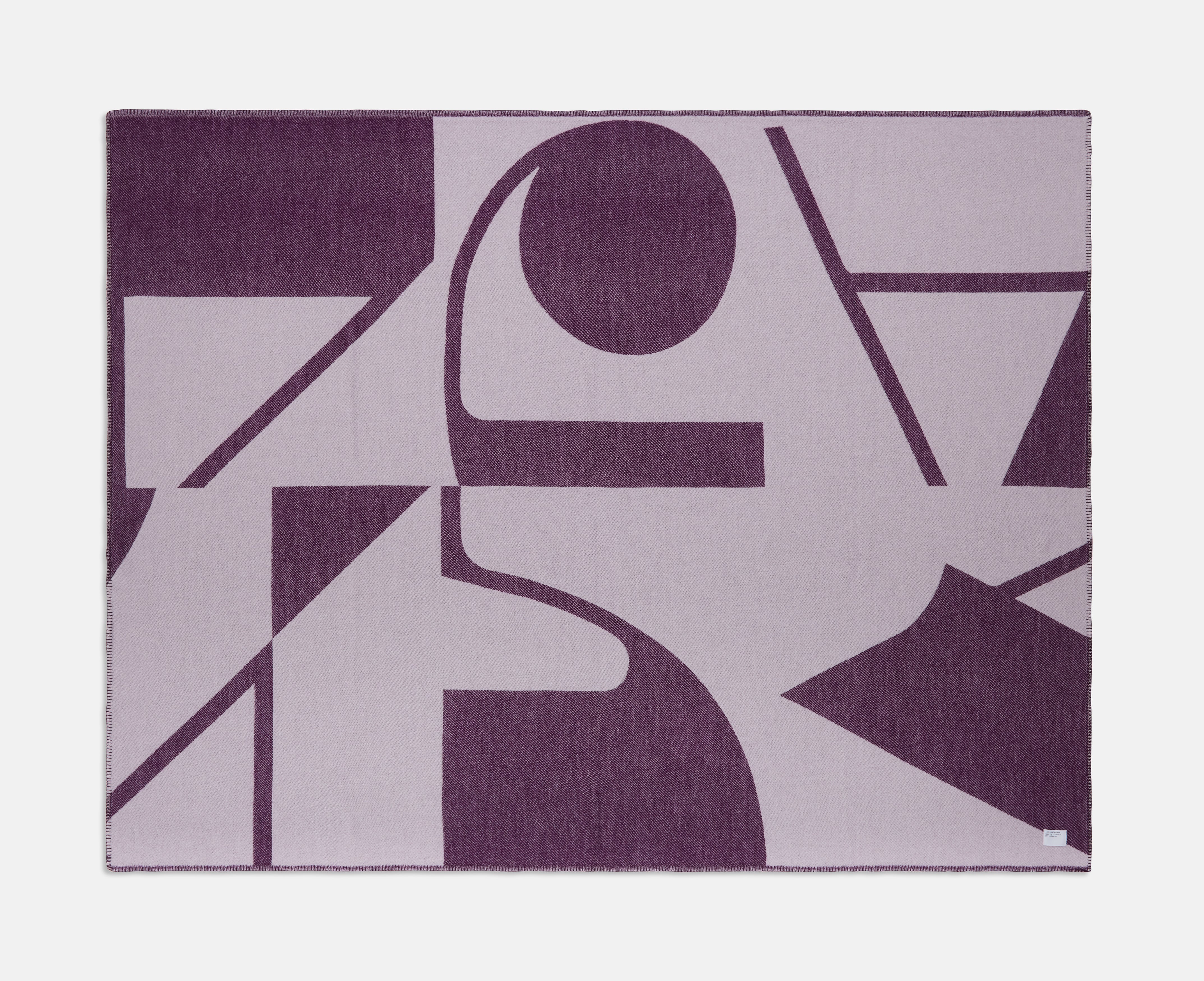 Purple Logo Scramble Blanket - Image 4