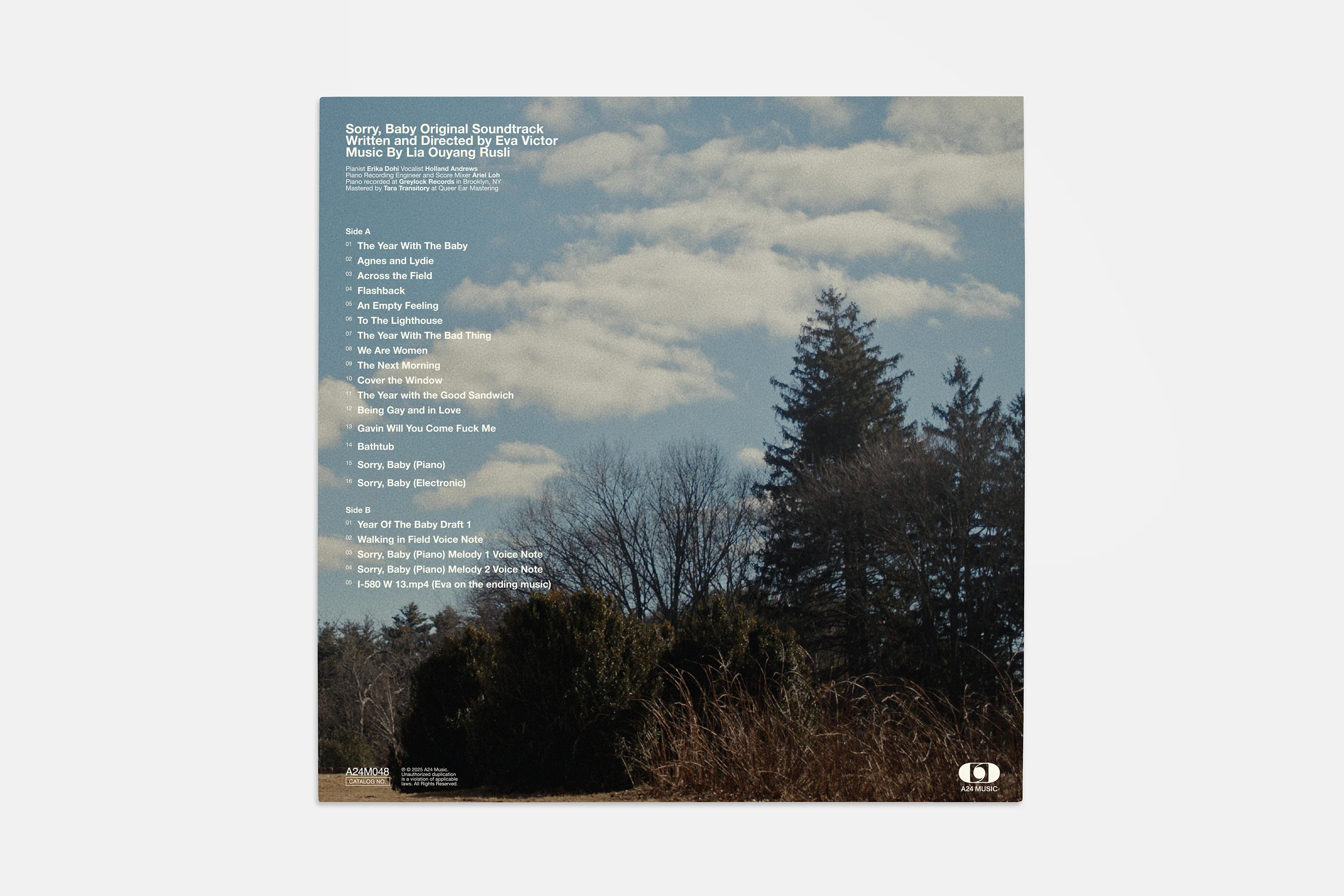 Sorry, Baby Original Motion Picture Soundtrack - Image 2