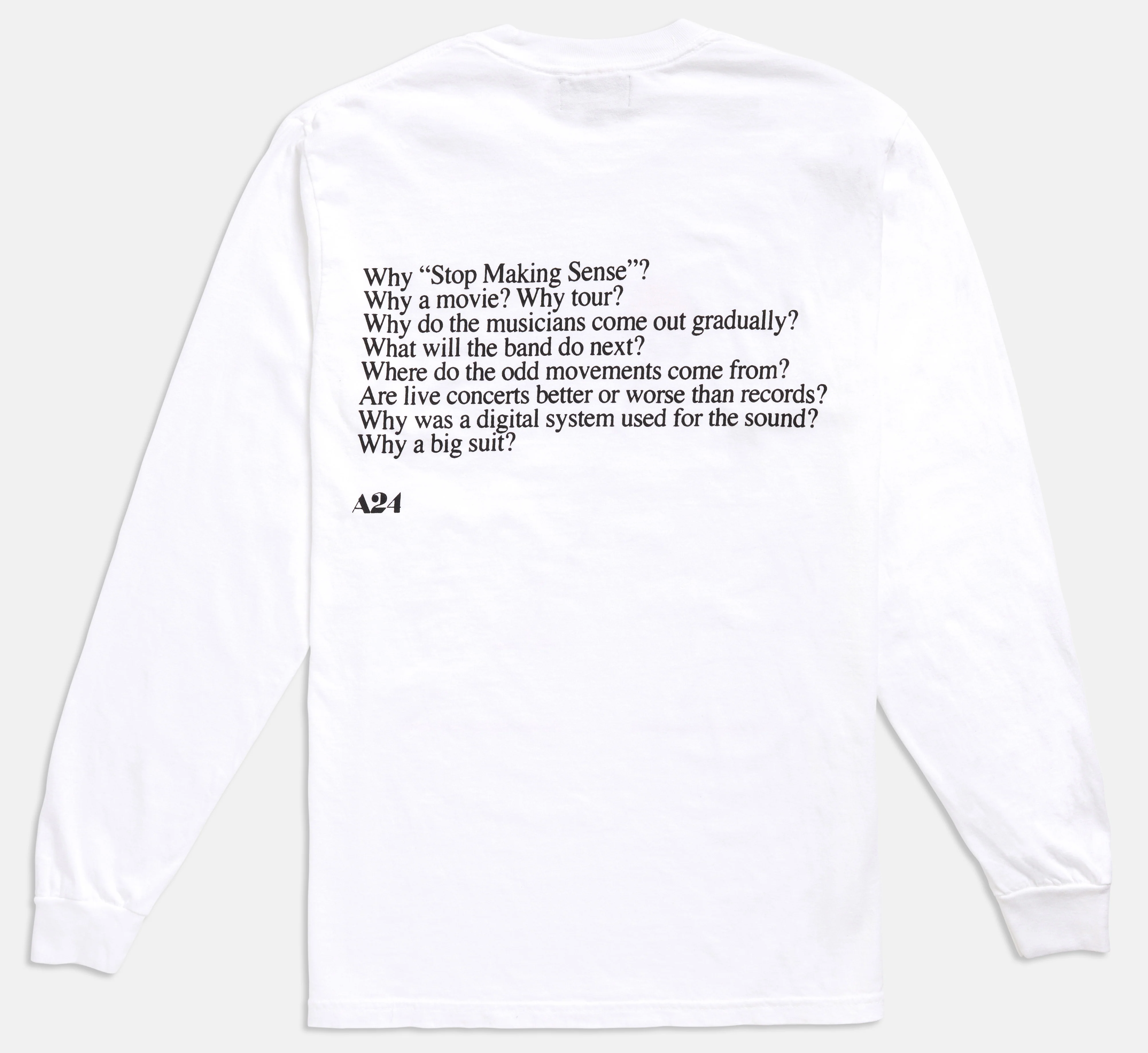 Stop Making Sense Lamp Long Sleeve - Image 2